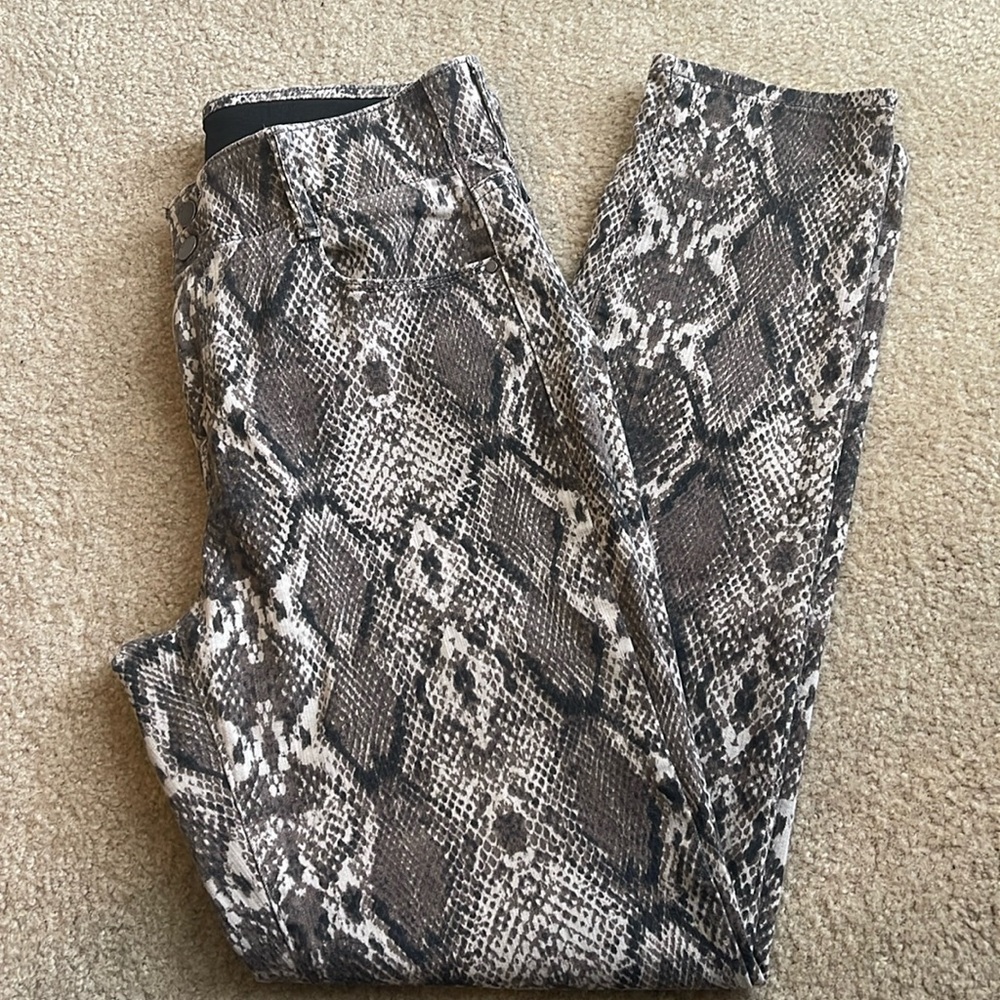 Apt. 9 Snake Print Jeggings Size 12